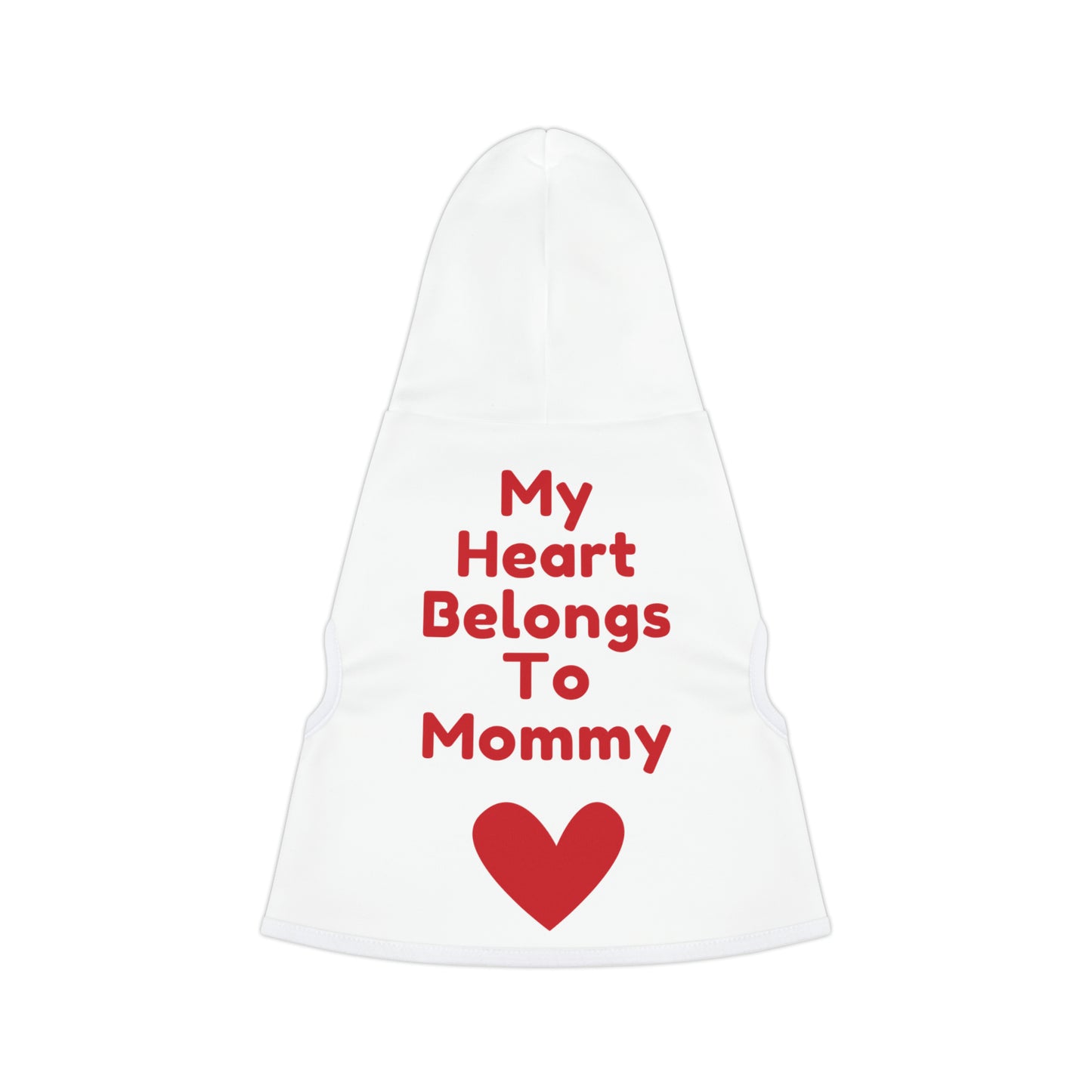My Heart Belongs To Mommy - Valentine's Day Pet Hoodie