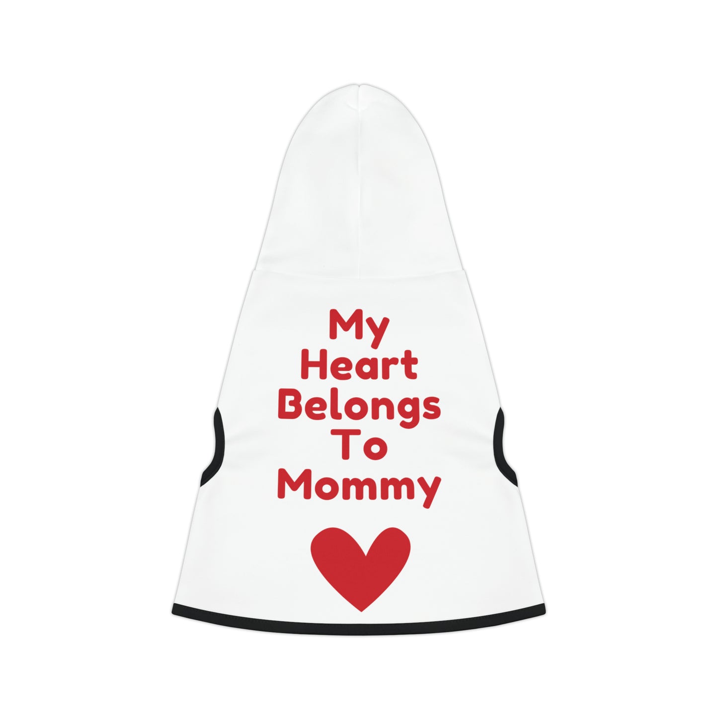 My Heart Belongs To Mommy - Valentine's Day Pet Hoodie