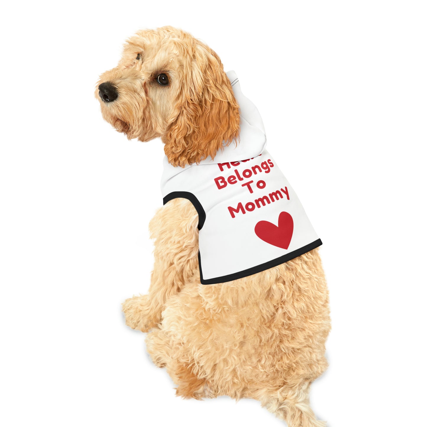 My Heart Belongs To Mommy - Valentine's Day Pet Hoodie