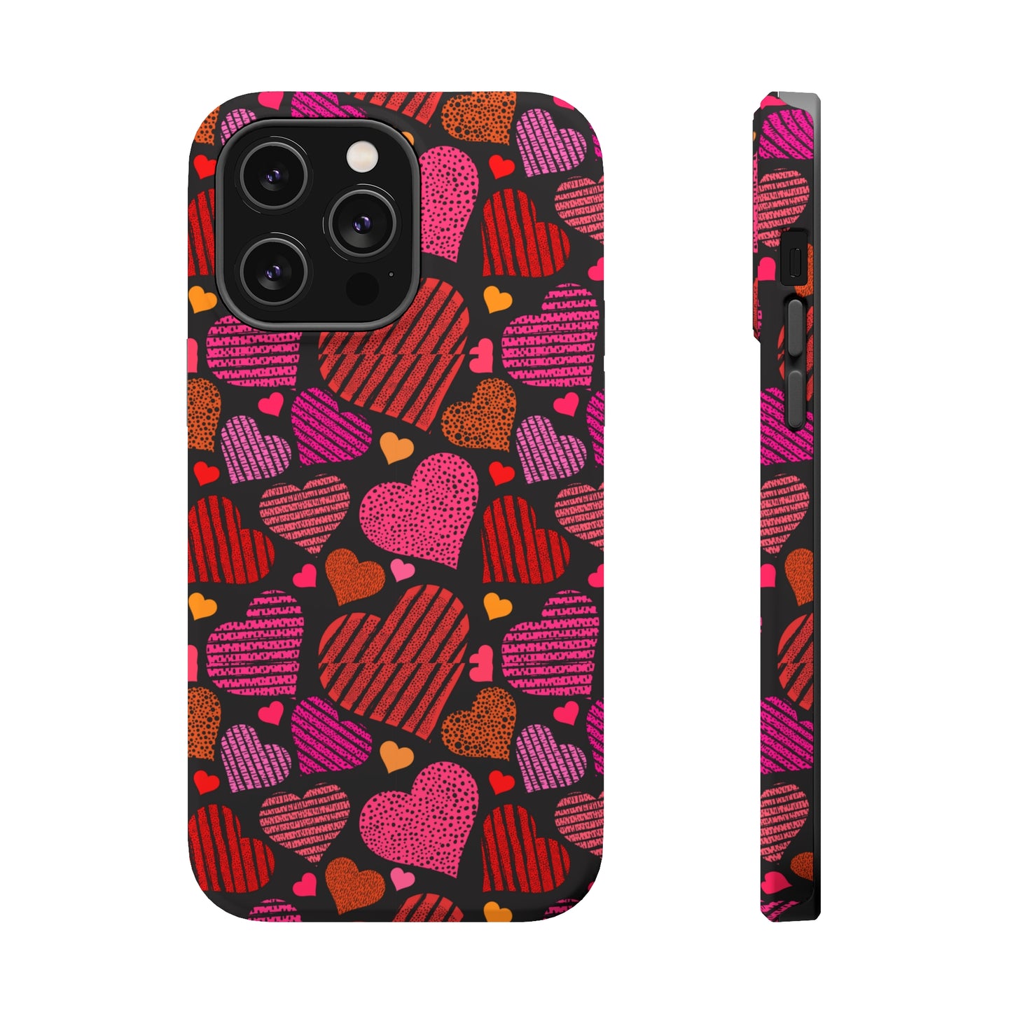 Multi Heart iPhone Case