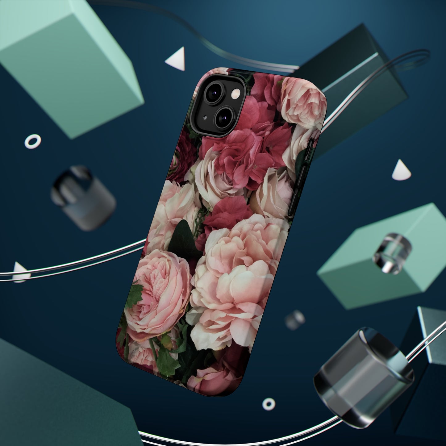 Peony Floral iPhone Tough Case