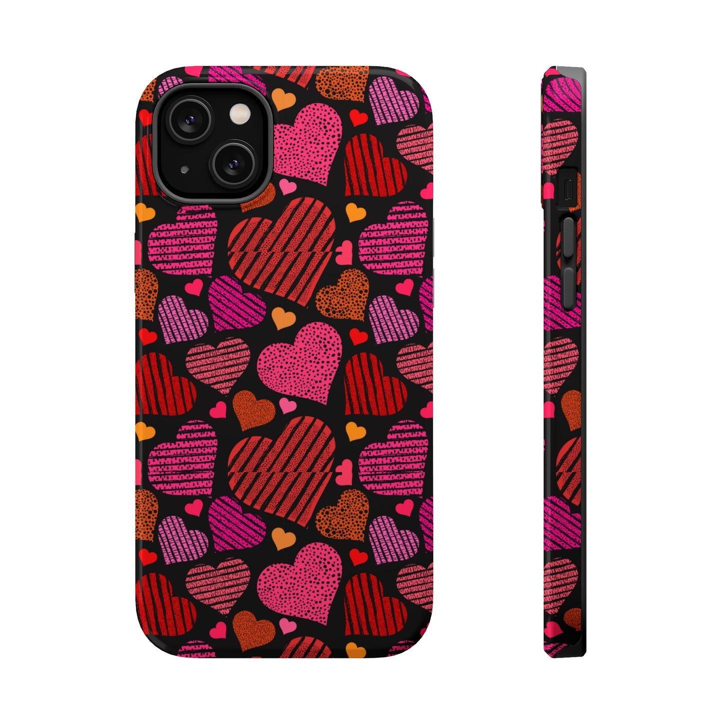 Multi Heart iPhone Case