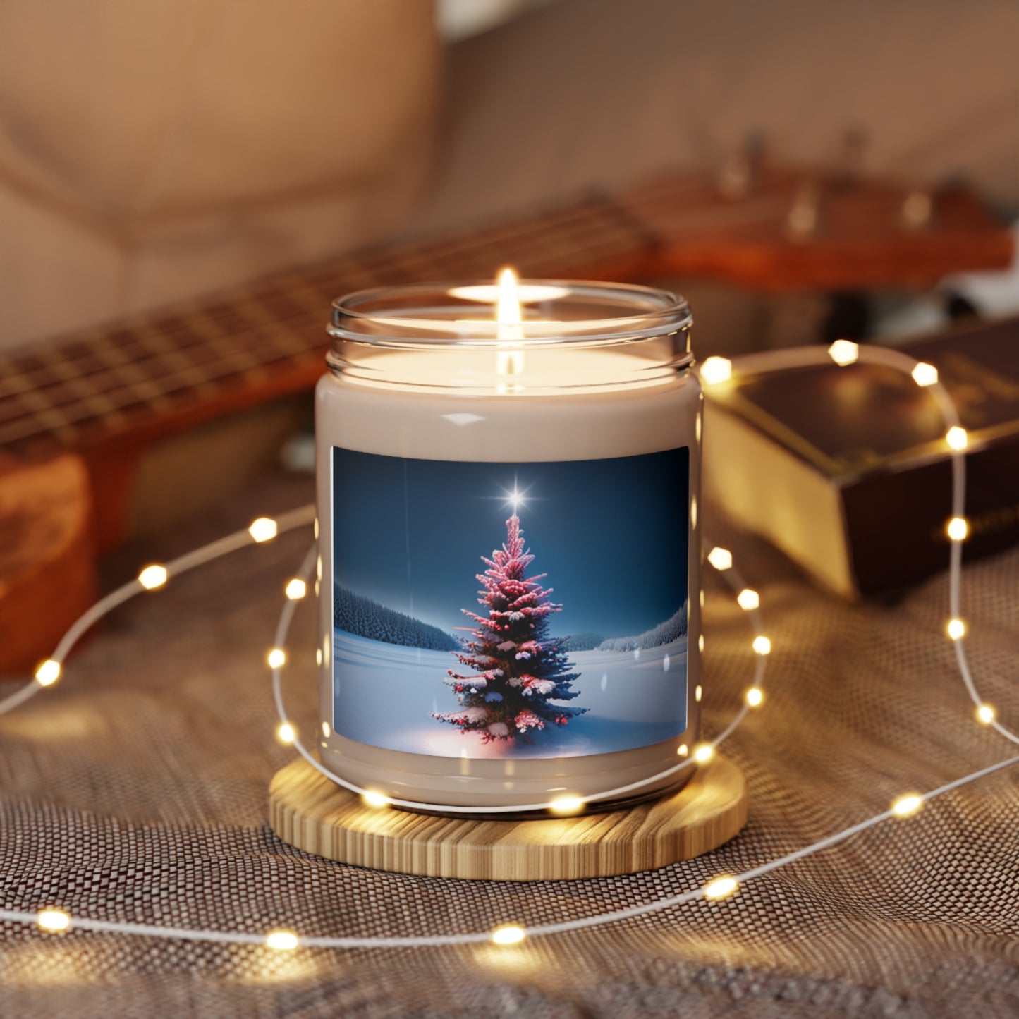 Christmas Tree Scented Soy Candle, 9oz