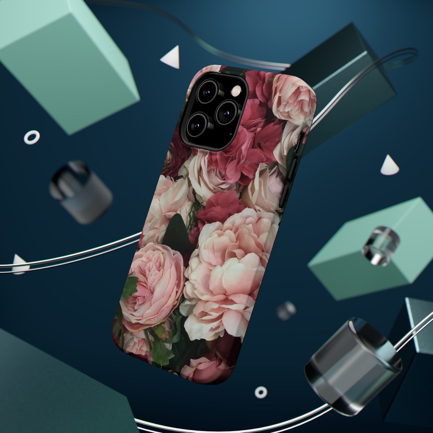 Peony Floral iPhone Tough Case