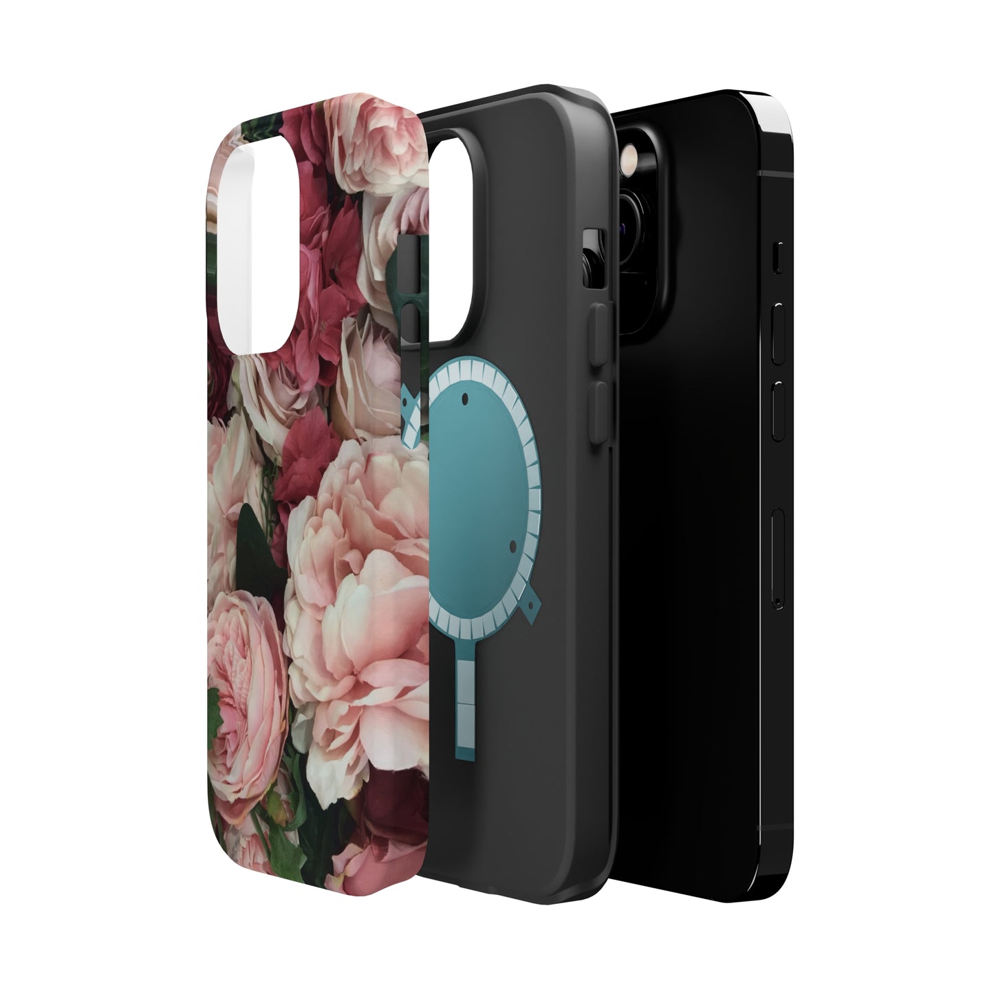 Peony Floral iPhone Tough Case