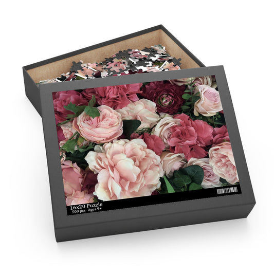 Peony Puzzle (252 or 500-Piece)