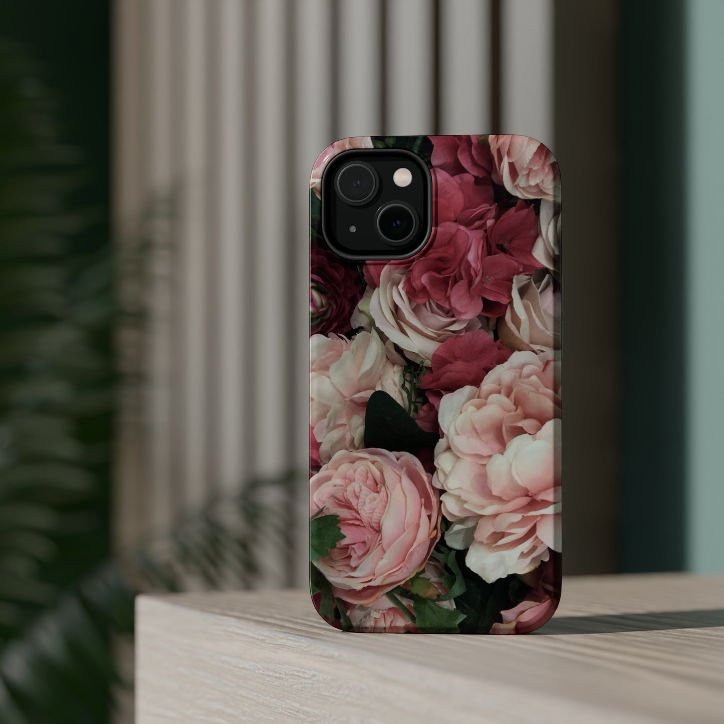 Peony Floral iPhone Tough Case