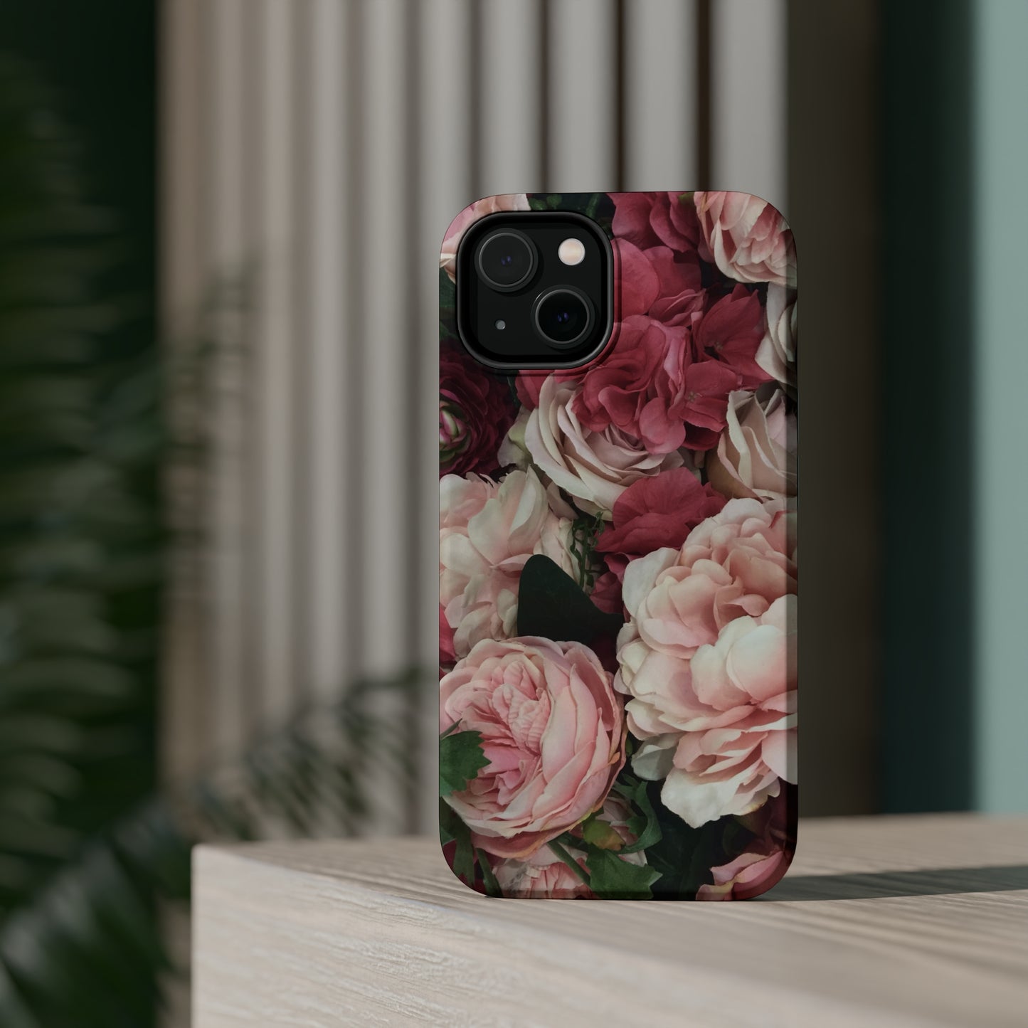 Peony Floral iPhone Tough Case