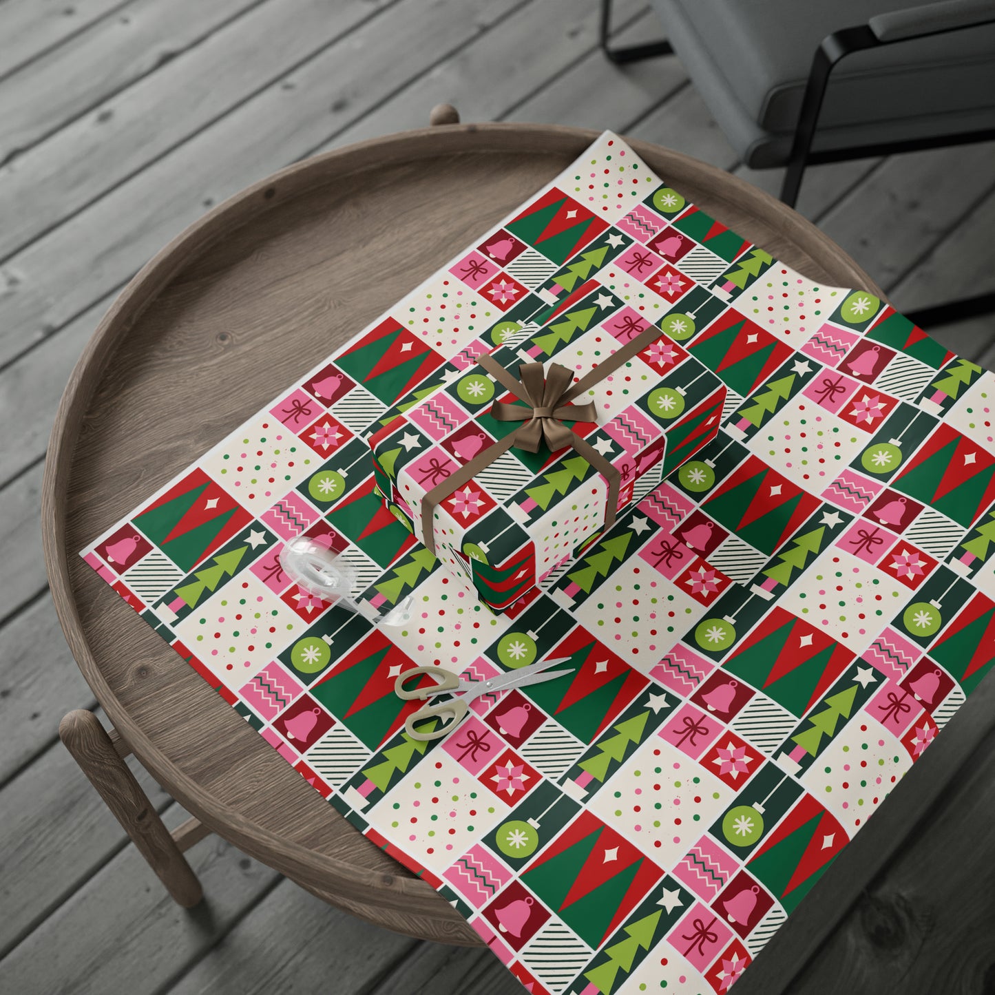 Christmas Tree Wrapping Paper