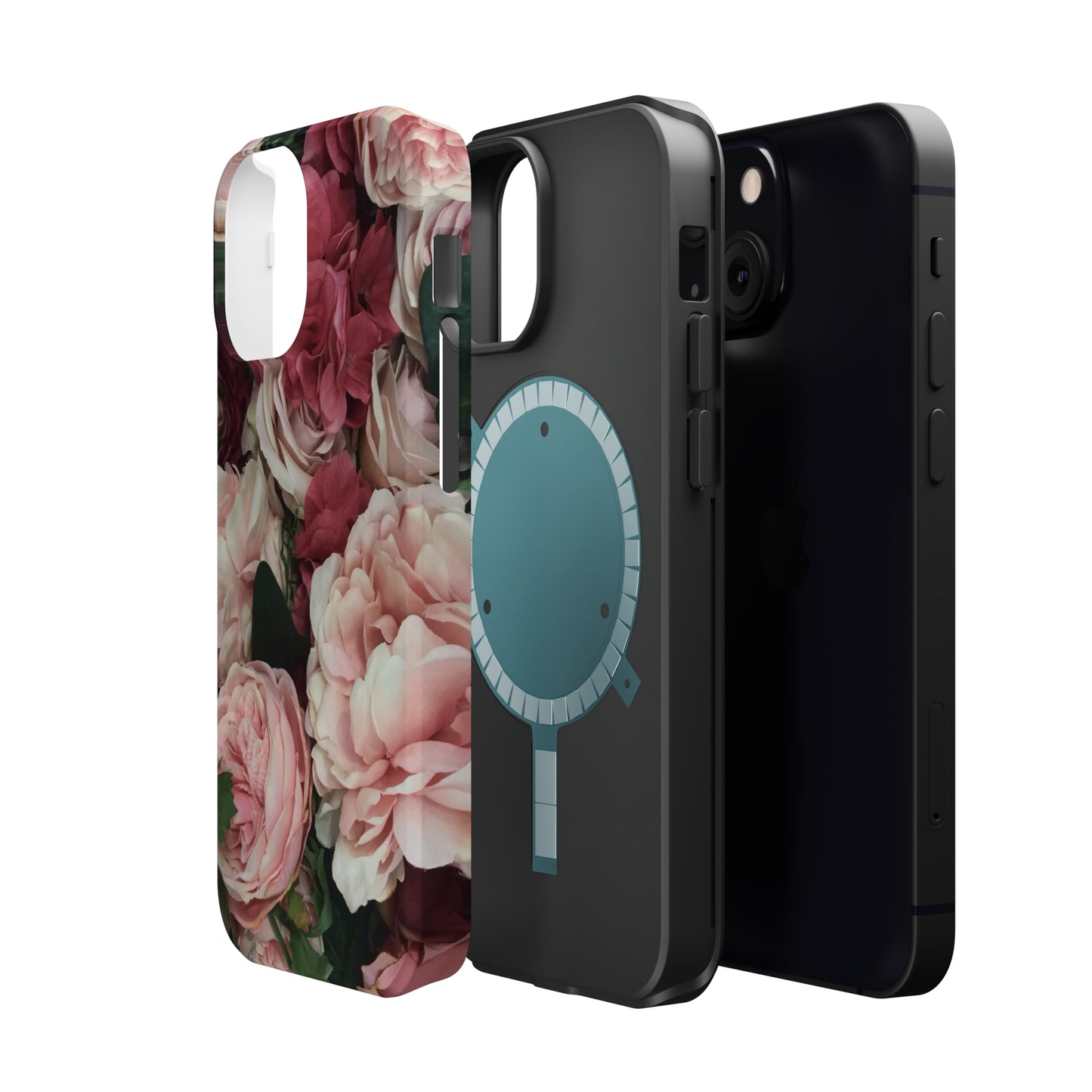 Peony Floral iPhone Tough Case