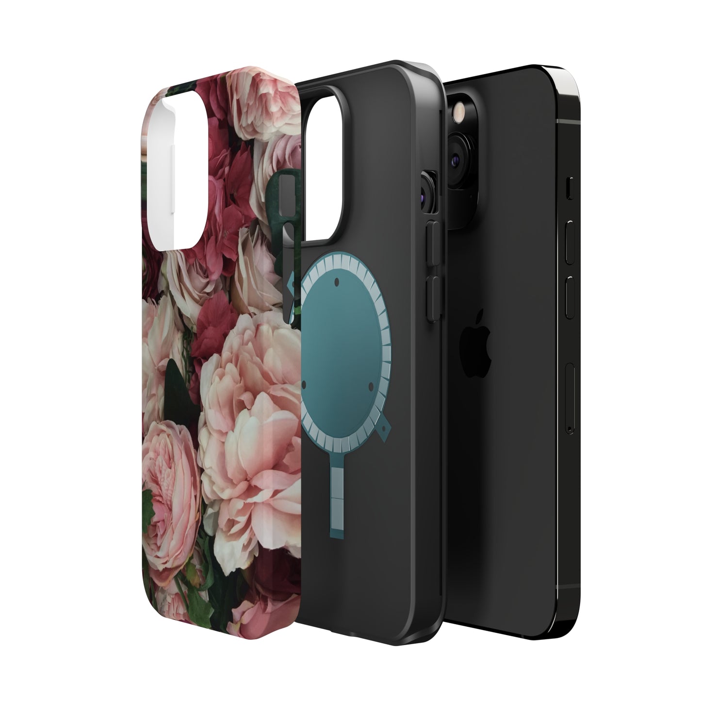 Peony Floral iPhone Tough Case