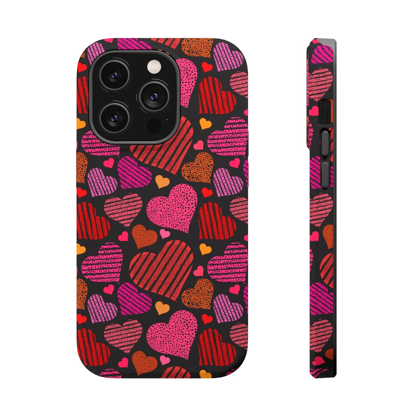 Multi Heart iPhone Case