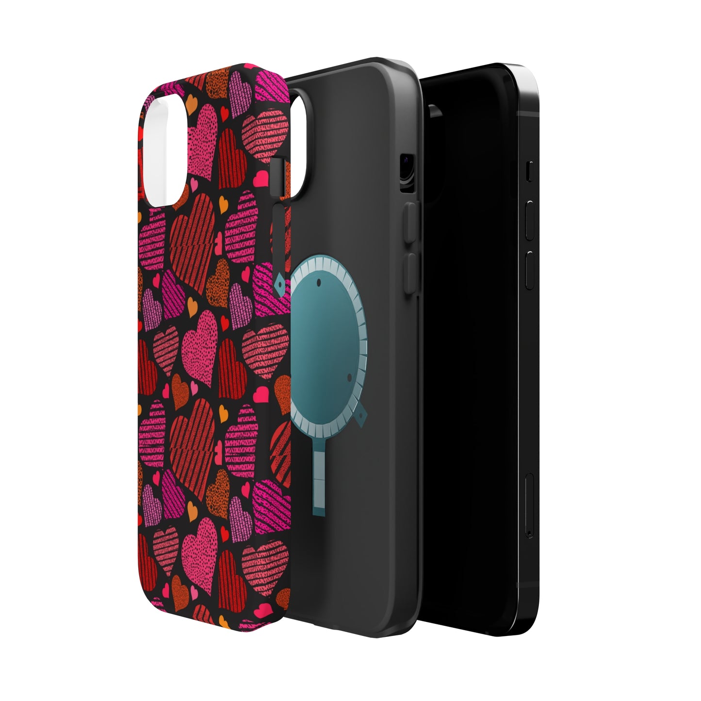 Multi Heart iPhone Case