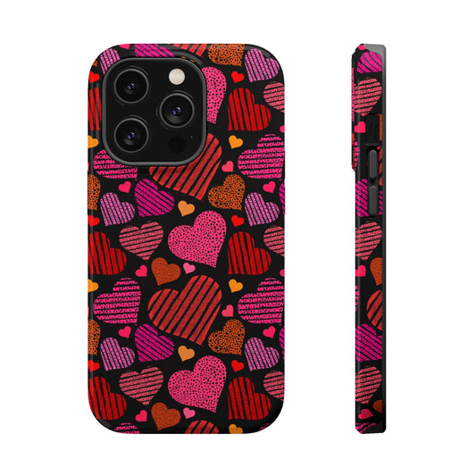 Multi Heart iPhone Case