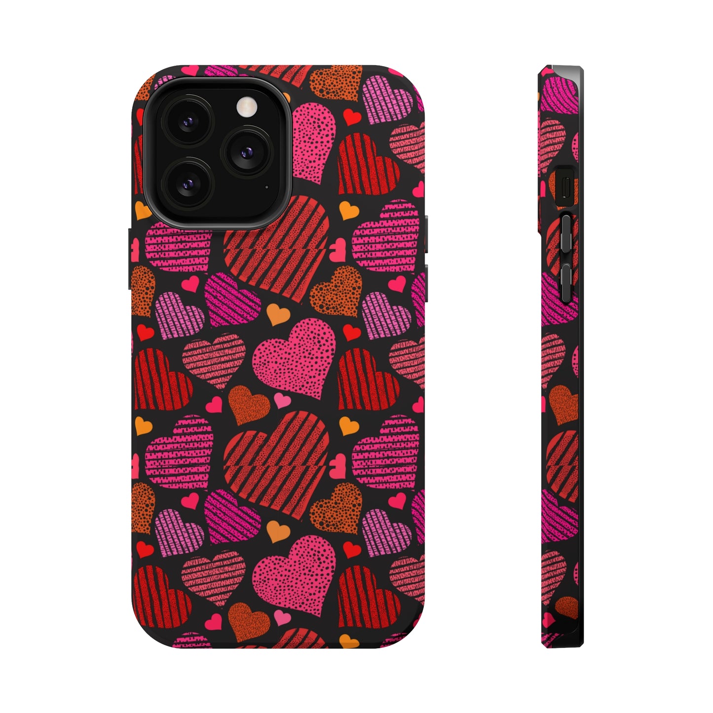 Multi Heart iPhone Case