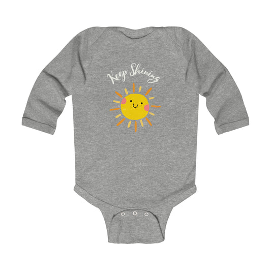 Keep Shining Sunshine Infant Long Sleeve Bodysuit