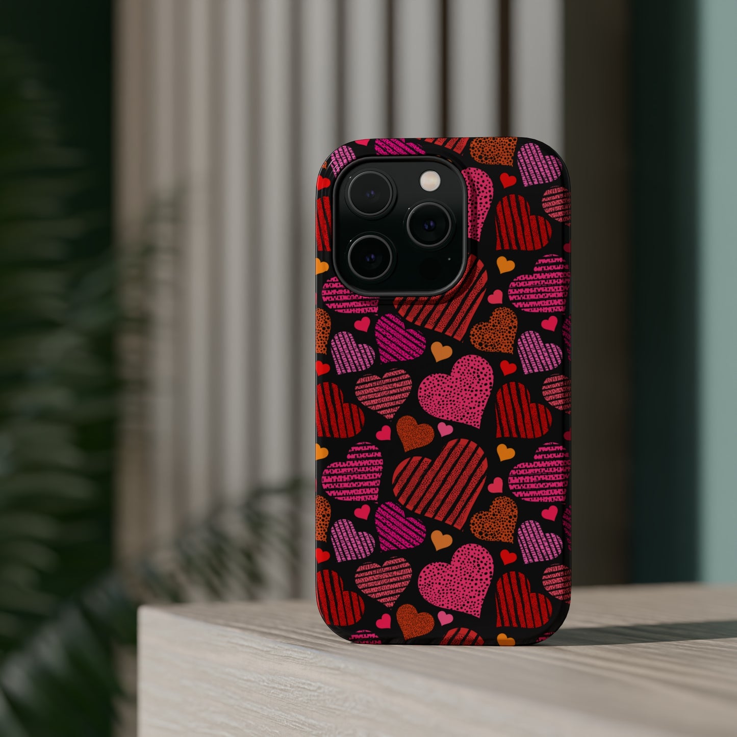 Multi Heart iPhone Case