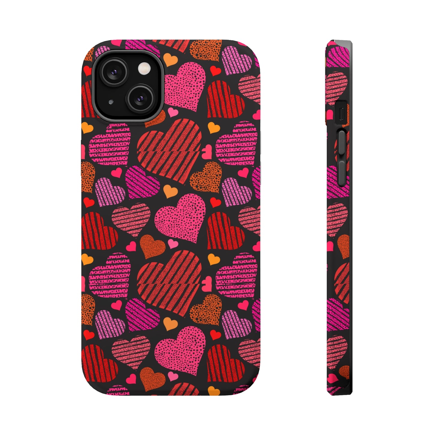 Multi Heart iPhone Case