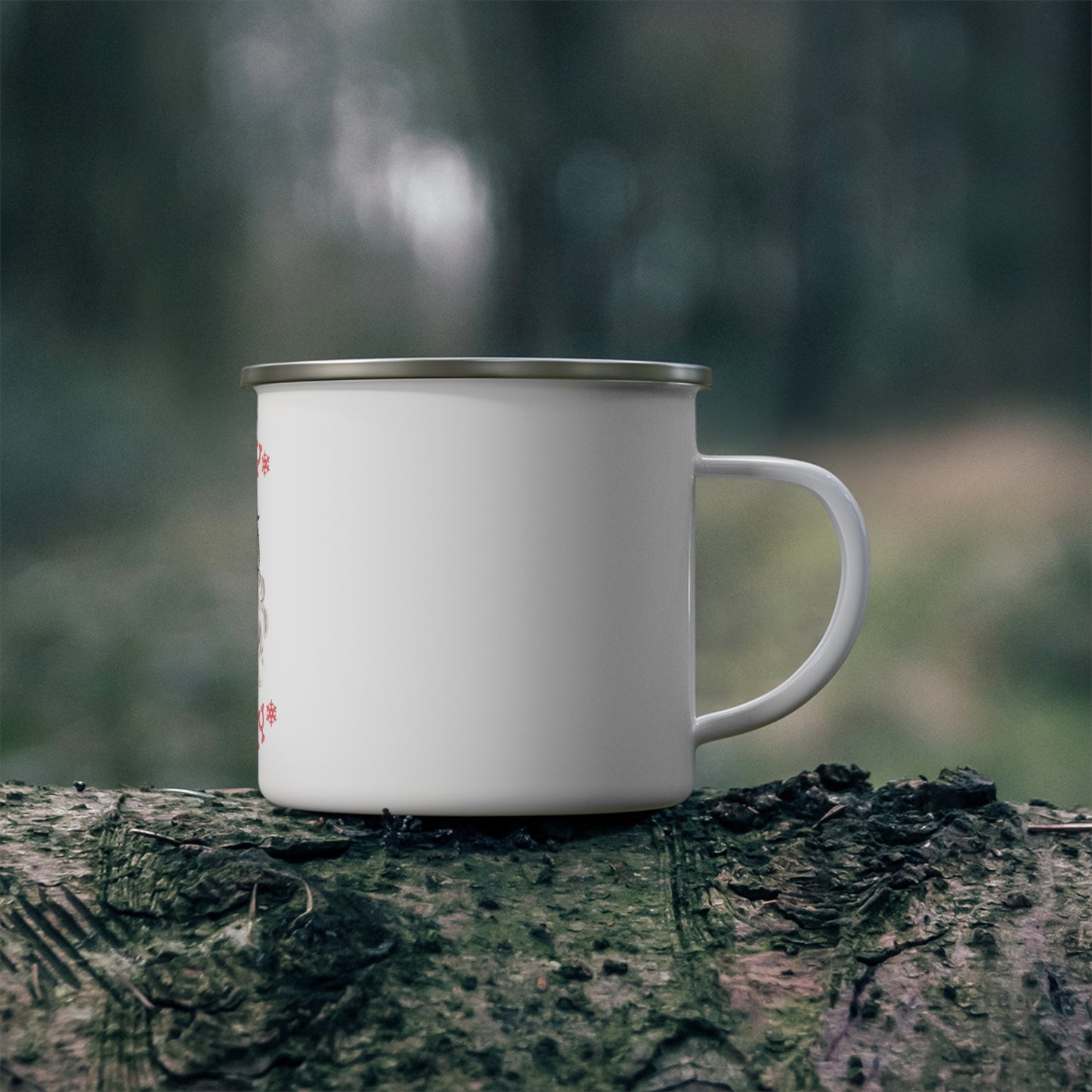 Very Merry Enamel Hot/Cold Mug