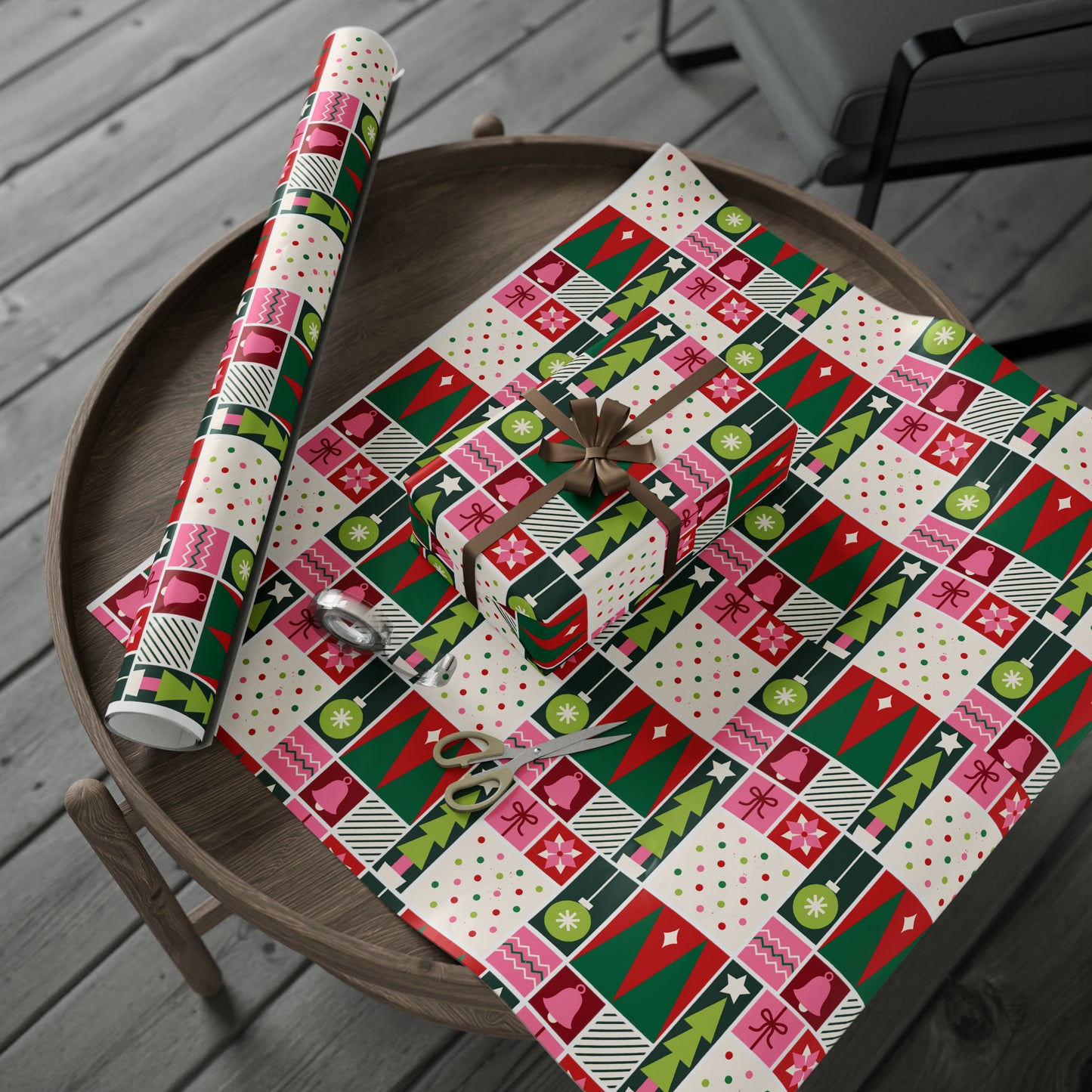 Christmas Tree Wrapping Paper