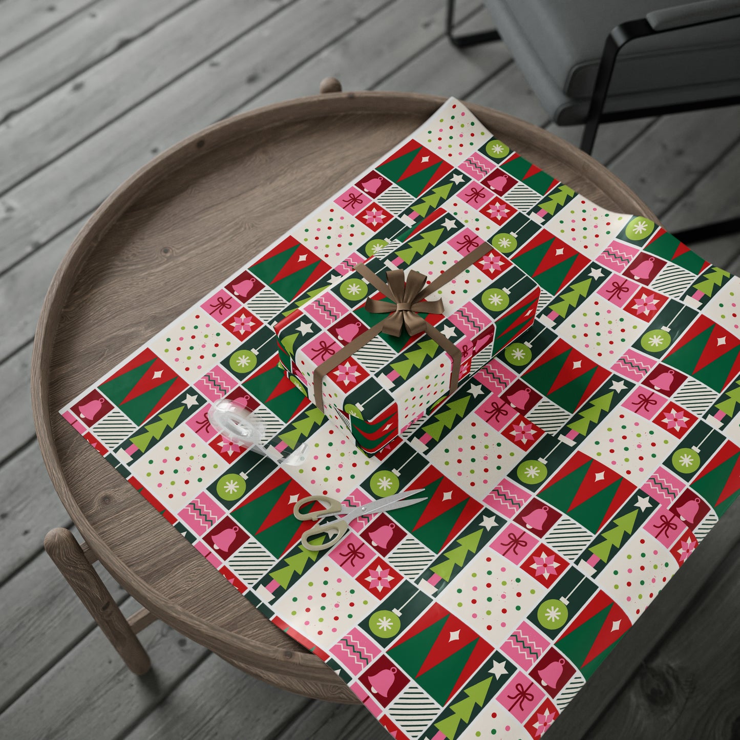 Christmas Tree Wrapping Paper