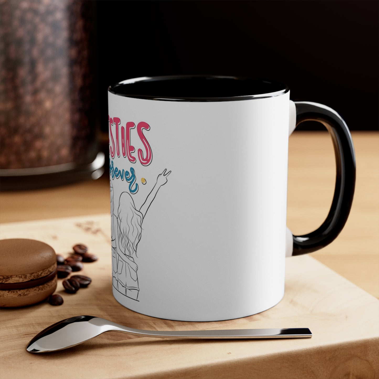 Besties Forever Coffee Mug, 11oz