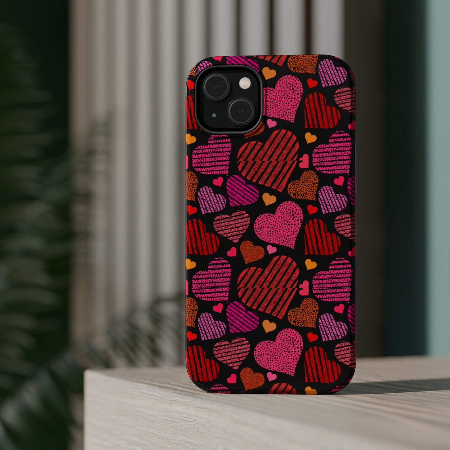 Multi Heart iPhone Case