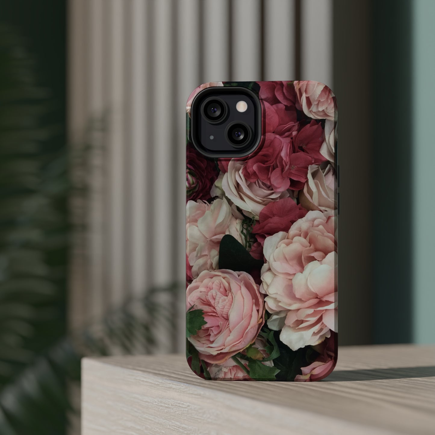 Peony Floral iPhone Tough Case