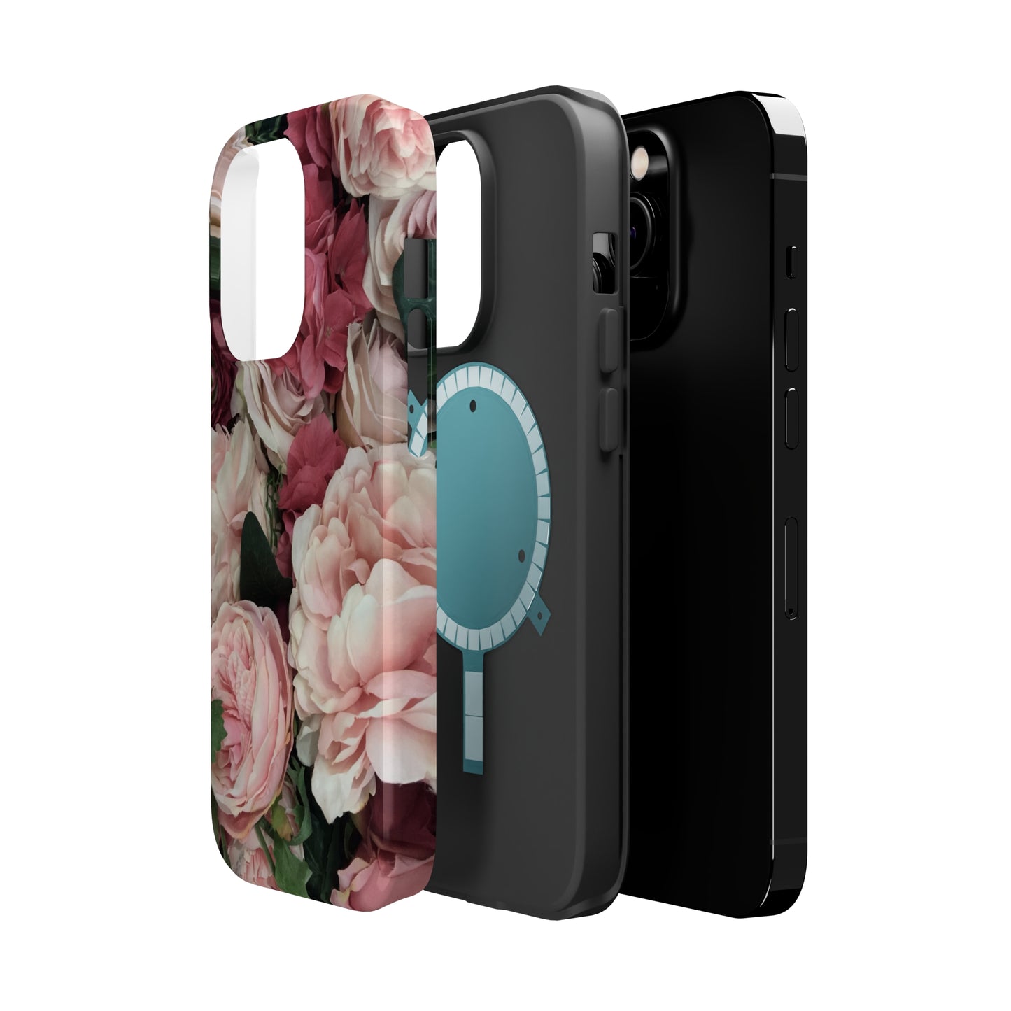 Peony Floral iPhone Tough Case