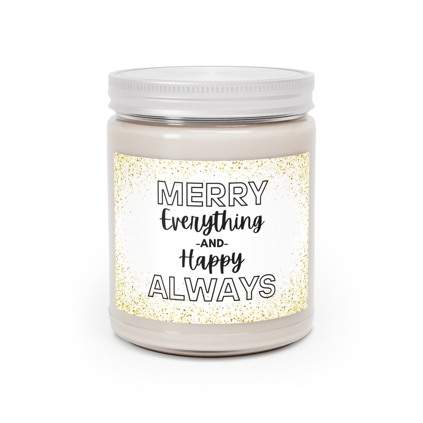 Merry Christmas & Happy New Year Winter Scented Candles, 9oz