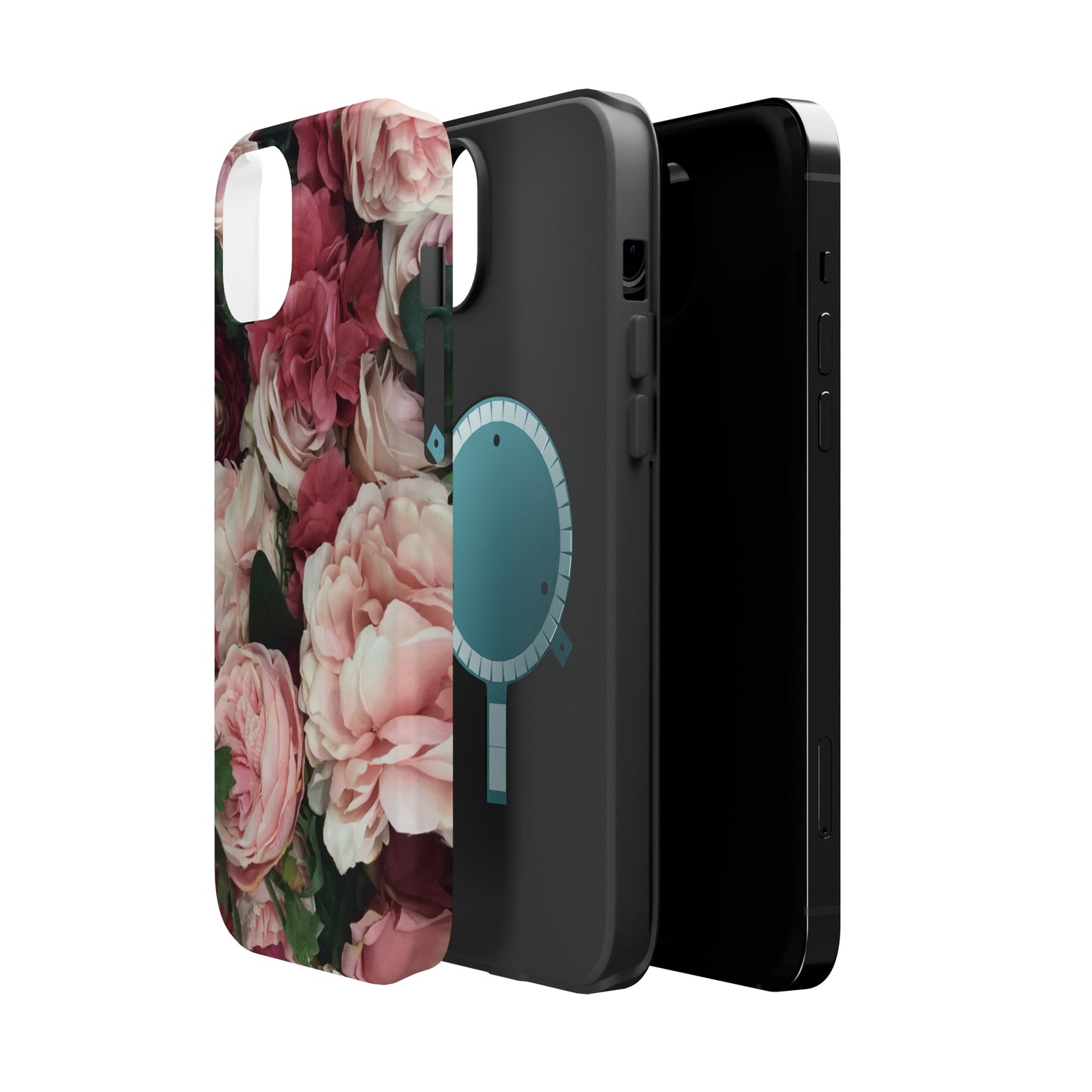 Peony Floral iPhone Tough Case