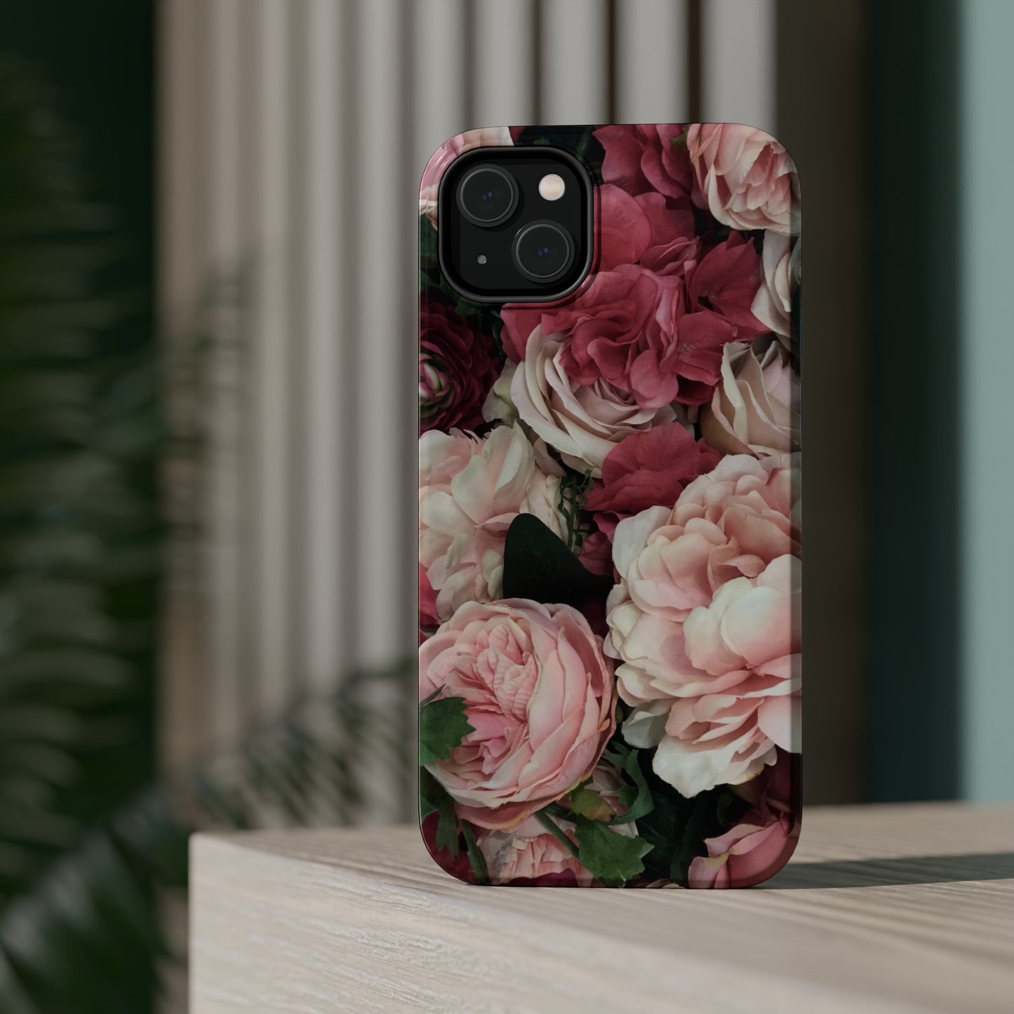 Peony Floral iPhone Tough Case