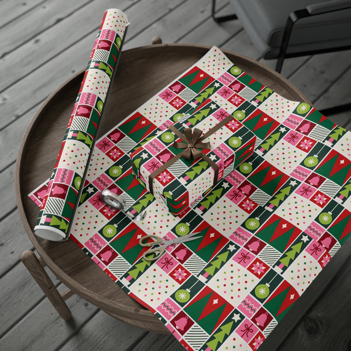 Christmas Tree Wrapping Paper